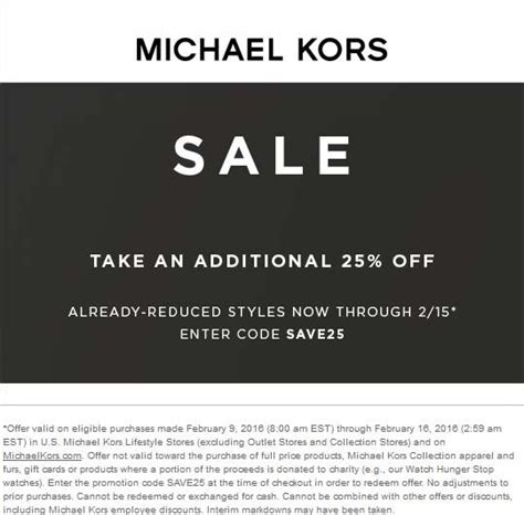 kors vip promo code|michael kors amex offer.